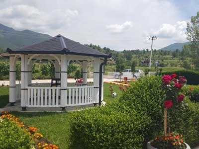 A wedding venue in Albania