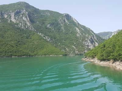 Albania ferry to Barjam Curri