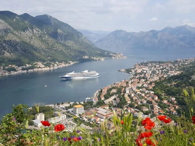 Views of the Coastline of Montenegro