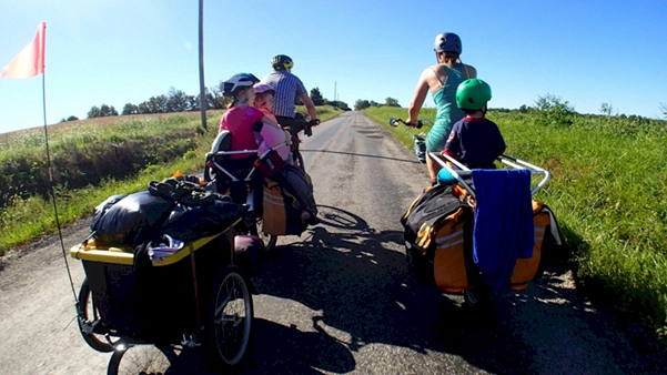 Cycling with kids: combining fun, exploration, and simplicity