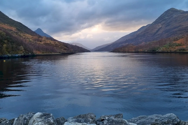 Kinlochleven's bench view
