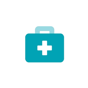 green medical box icon
